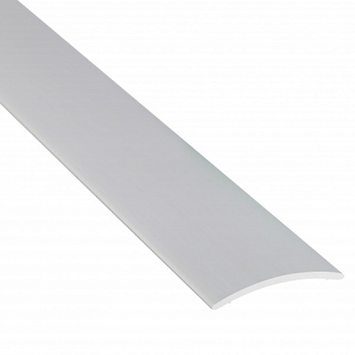 Порожек алюминиевый Braz Line гладкий самоклеящийся 30x900 мм серебро 