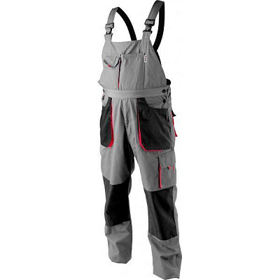 Напівкомбінезон робочий YATO р. M YT-80291 сірий