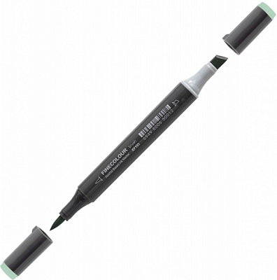 Маркер спиртовой FINECOLOUR Brush-mini EF103-59 зеленый лист 
