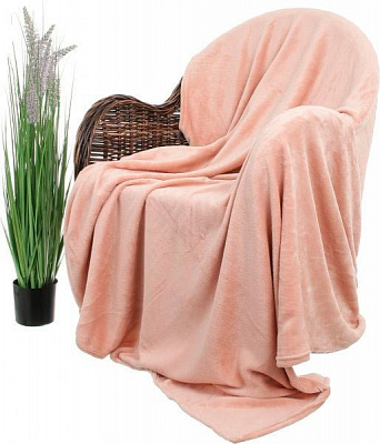 Плед Basic 160x200 см коралловый La Nuit 