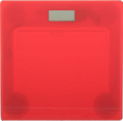 Ваги підлогові Axentia 125727r Граз червоні