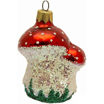 Ялинкова іграшка Грибочки 7 см