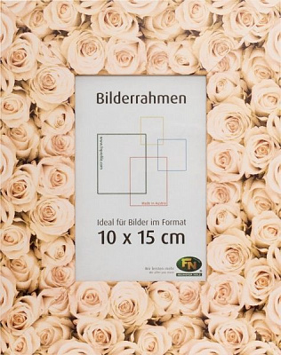 Рамка для фото FN Neuhofer Holz Розы желтые 712997 10x15 см 