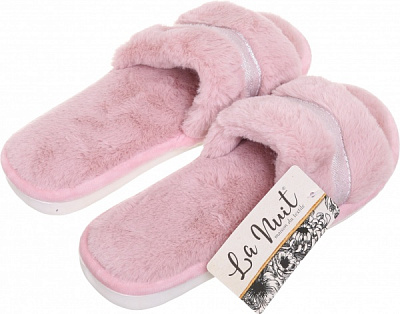 Тапки домашние La Nuit Кайла р. 40/41 розовый YH-22002 pink 