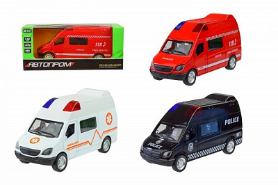 Автомодель Автопром 1:32 3271 3 цвета в ассортименте