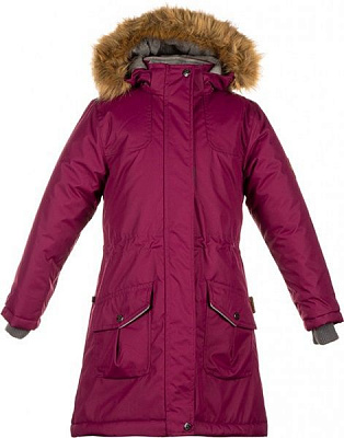 Куртка-парка HUPPA MONA, XS р.158-164 бордовый 12200030-80034-0XS 
