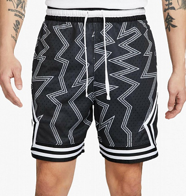 Шорти Jordan M J DF SPRT AOP DMND SHORT DH9079-010 р. M чорний