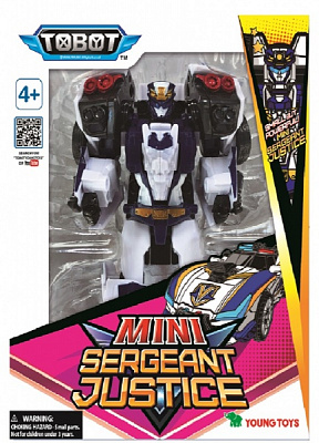 Игрушка-трансформер Tobot Детективы Галактики мини Сержант Джастис 301099 