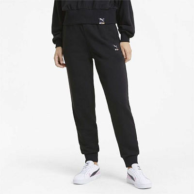 Штани Puma PI Knit Track Pants 59970901 р. XS чорний