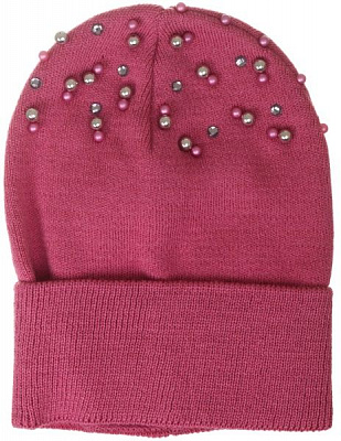 Шапочка дитяча для дівчинки Kraft+ 2690 р.52 теракот