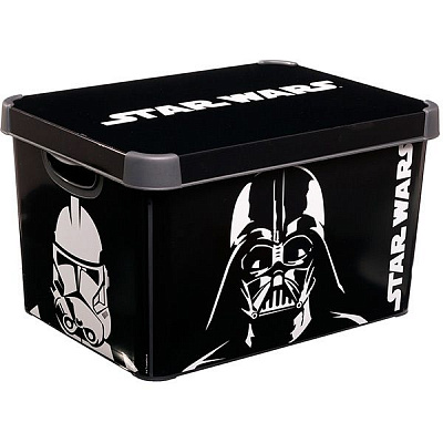 Скриня пластиковий Curver 225229 із кришкою Star Wars 230x300x400 мм