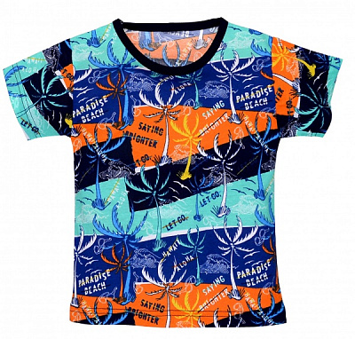 Футболка для мальчиков Татошка р.98 с принтом 0601201пал 