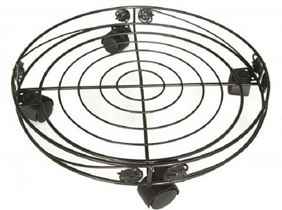 Подставка для цветов Грин Бэлт 40 см 10 см черный 