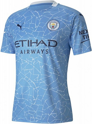 Футболка Puma MCFC HOME Shirt Replica 75705801 L голубой