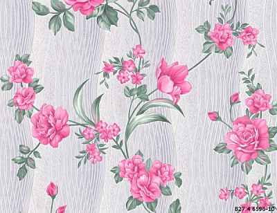 Обои бумажные Славянские обои COLORIT Виктория 6596-10 0,53x10,05 м 