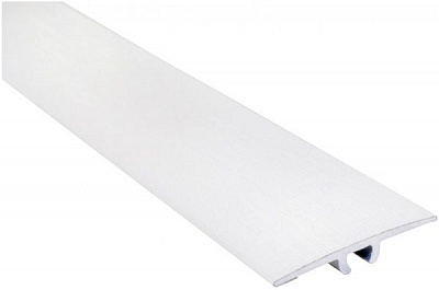 Поріжок алюмінієвий сходовий Olvis приховане кріплення 33x1350 мм білий