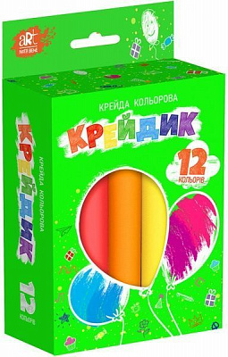 Набор мелков Nota Bene ART Крейдик большой 12 цветов (10)