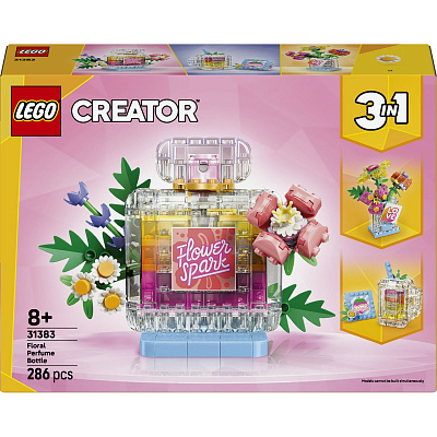 Конструктор LEGO Creator Флакон для духов с цветочным декором 31383