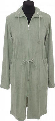 Халат махровий Vandyck жіночий Vogue р. XL оливковий