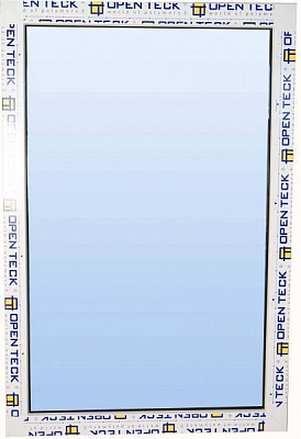 Вікно глухе OpenTeck DE-LUX 60 500x1000 мм без відкривання