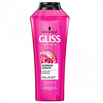 Шампунь Gliss Kur Hair Repair Gliss Kur Supreme Length 400 мл 460 г