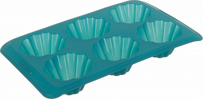 Форма для кексів Magic Ring 30*18*4,2 см бірюза Flamberg Smart Kitchen