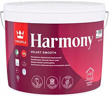 Фарба акрилатна водоемульсійна TIKKURILA Harmony, база А глибокий мат білий 2,7л 3,8кг