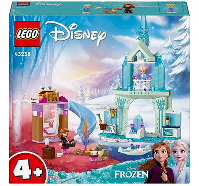 Конструктор LEGO ǀ Disney Ледяной дворец Ельзы 43238