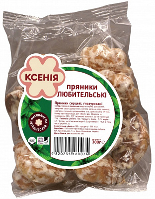 Пряник ТМ Ксенія «Любительські»