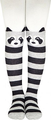 Колготки дитячі Conte-Kids TIP-TOP Енотики 444 17С-60СП р.150-152 молочний