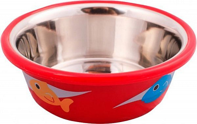 Миска Lilli Pet Pet lunch 240 мл красная