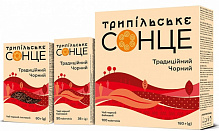 Чай черный Трипільське Сонце Традиционный 100 шт. 258 г 
