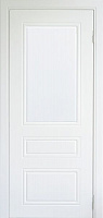 Дверное полотно Dverona Fresato №703 ПГ 800 мм белый 