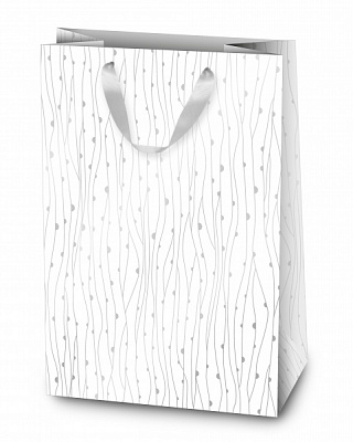 Пакет подарочный 38х28х12,5 капли