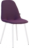 Стул обеденный Nowy Styl FABBI FX WHITE (BOX-2) GD-59 белый/фиолетовый
