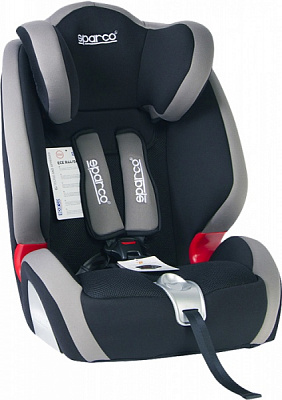 Автокресло-бустер Sparco 1+2+3 (9-36кг) серый 106608