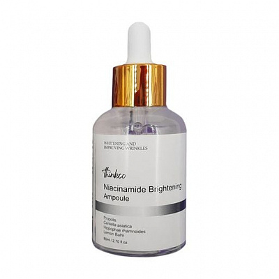 Сыворотка Thinkco осветляющая сыворотка с ниацинамидом от пигментных пятен 80 мл