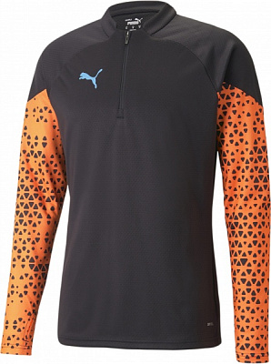 Джемпер Puma INDIVIDUALCUP TRAINING 1/4 ZIP TOP 65829150 р. M чорний