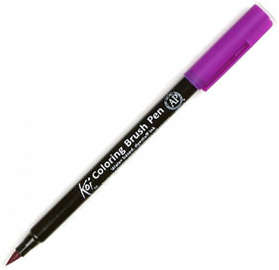 Маркер акварельный Sakura KOI (223) Бордо бордовый 