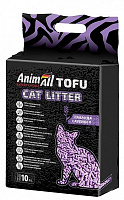 Наповнювач для котячого туалету AnimAll ТОФУ Лаванда 10 літрів 4,66 кг 