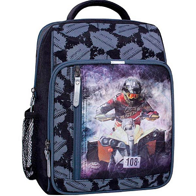 Рюкзак школьный Bagland Квадроцикл 8 л черный