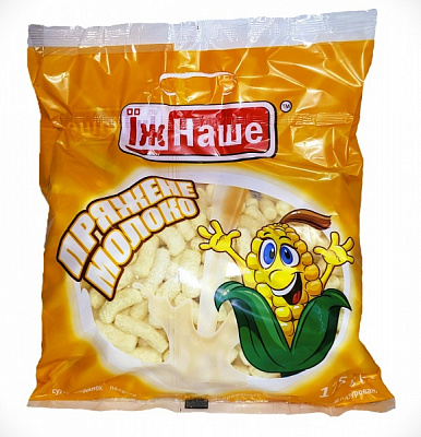 Палочки кукурузные ТМ ЇжНаше Топленое молоко