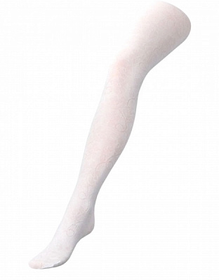 Колготки для девочек Boy&Girl Ajour р.152-158 белый 
