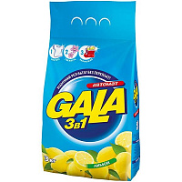 Стиральный порошок Gala Лимонная свежесть 3 кг