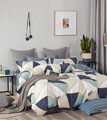 Комплект постільної білизни Асунсьйон різнокольоровий Homeline