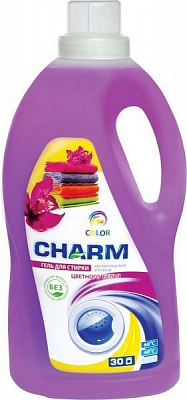Гель для машинной и ручной стирки CHARM Color 2 л
