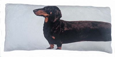 Подушка декоративная Такса 30x60 см Selena 