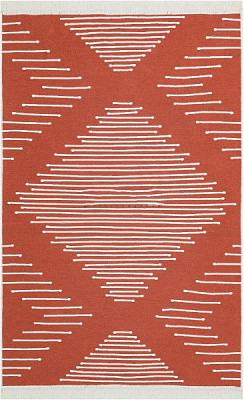 Килим Ekohali Arya AR 15 Terra 160x230 см двосторонній