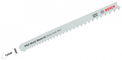 Пилочка для электролобзика Bosch PRO Multi Material thick and thin T345XF 2 шт. 2608655101