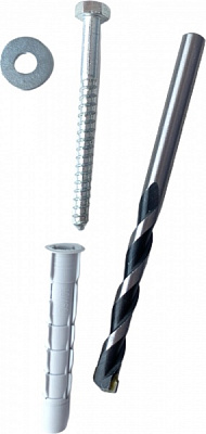 Набір універсальний для кріплення параболічної антени 4 шт. Expert Fix